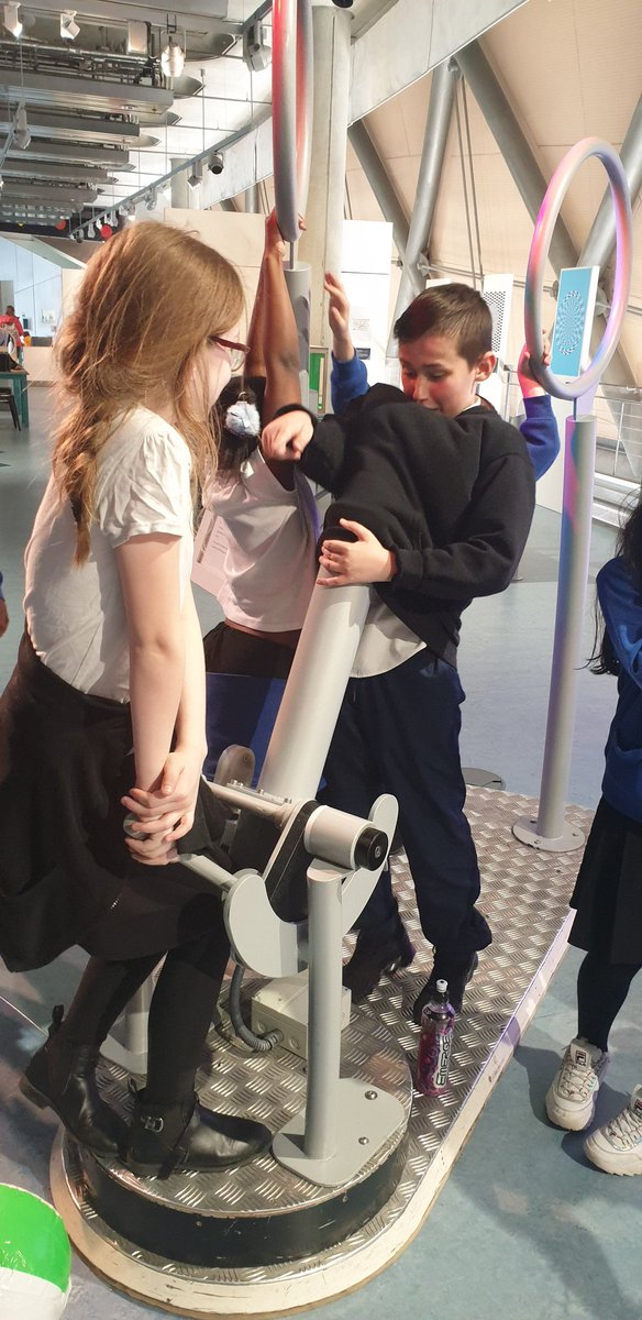 MrsPSmith7's tweet image. We are having a wonderful time on our trip to the science centre.  We are learning and laughing.  #STEM #summertrip #fun