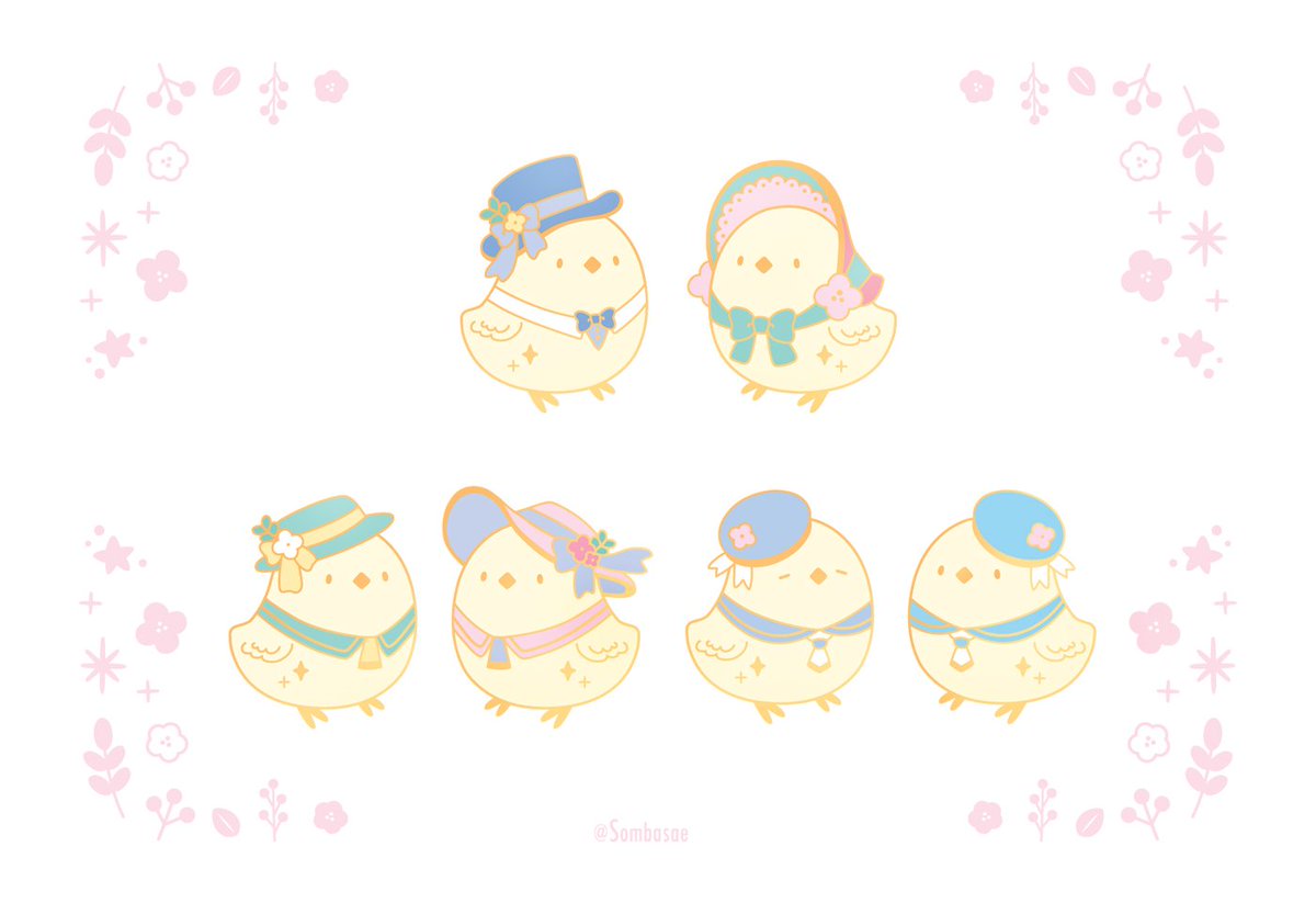 Sombasae's tweet photo. [RT💖]
피크닉짹 뱃지의 선주문폼을 오픈했습니다🌷🐥🐥🌷

https://t.co/5vS9klTOcV [택배 선주문]

https://t.co/85JMPClBPI [앵페어직수령]

주문기간: 6월20~25일 밤12시까지
선주문특전은 가격할인과 스티커예요(*´ ˘ `*) 

🎉RT추첨 두분께 피크닉짹 뱃지를
한마리씩 선물로 보내드릴게요🐤🎁🎀 https://t.co/SyHCLUKP3x