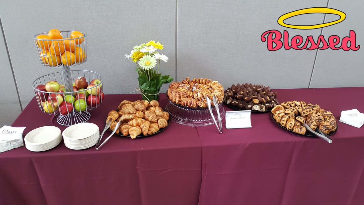 Fador84's tweet photo. Enjoying the breakfast provided by the multimedia systems conference #mmsys2019 #sigmm #breakfast https://t.co/Flpjwh0SkV