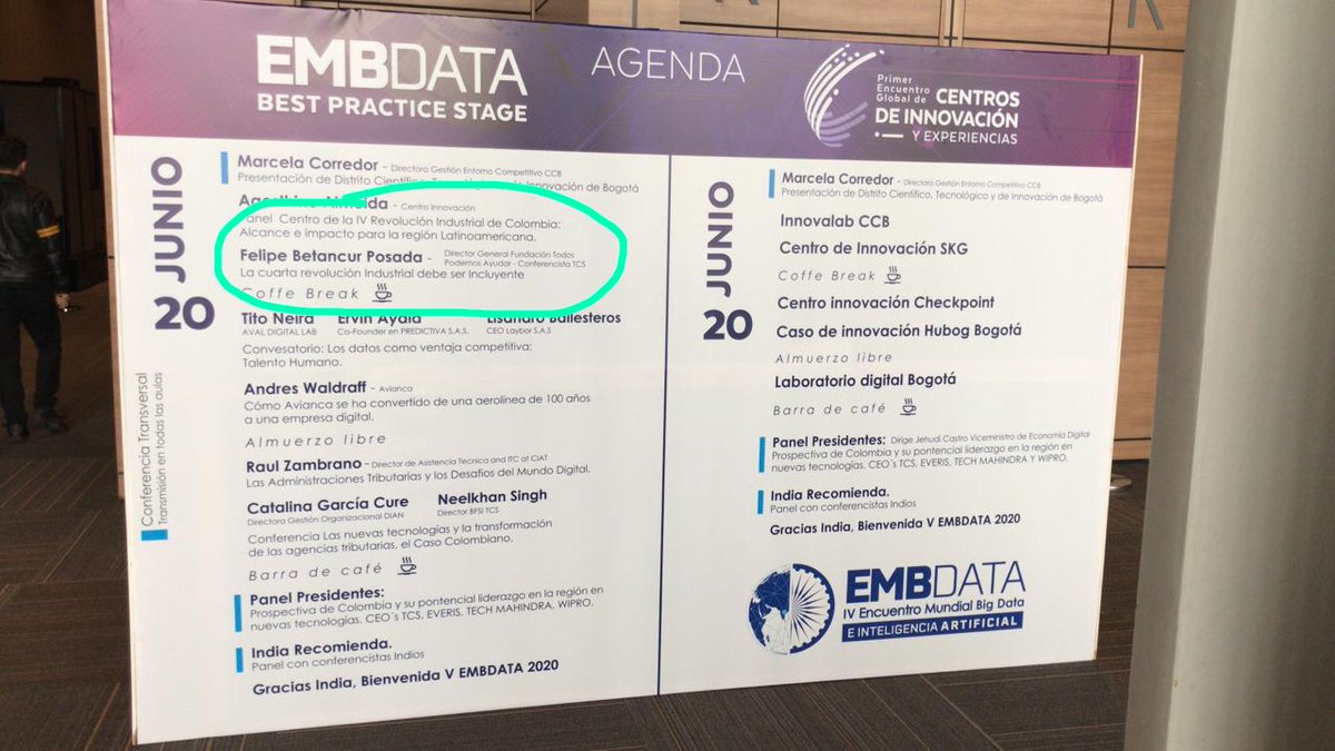 ayudasparatodos's tweet image. Se llego el día,todo va a salir muy bien🤗🙏Que emoción👍💪🏻😁 #EMBDATA ##BigData