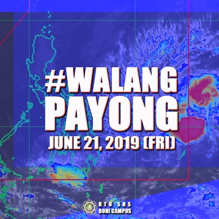 rizaltechshs's tweet photo. BREAKING: Wag kalimutan ang payong bukas. Mainit na. Maulan pa. Just a friendly reminder. https://t.co/AILq2q9ULX