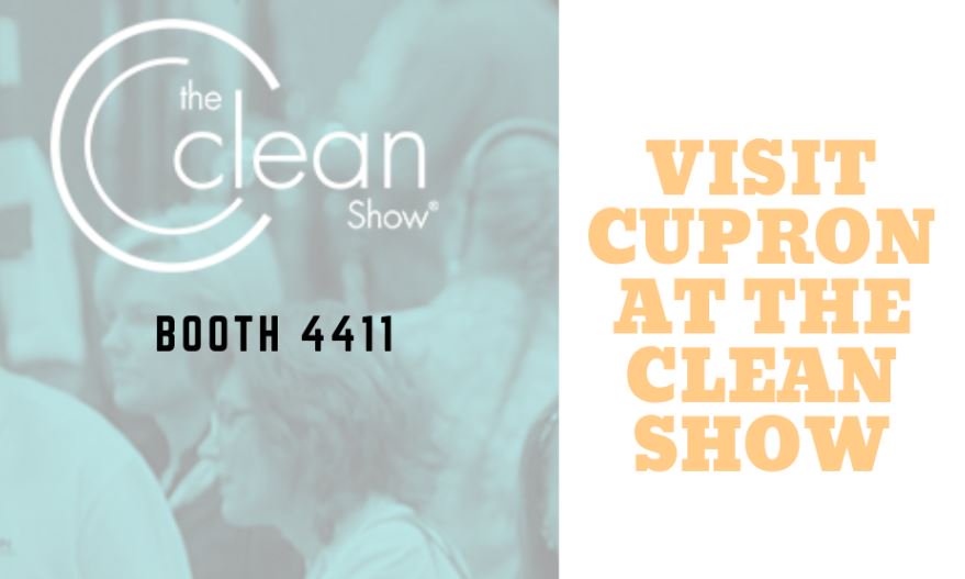 The Clean Show starts today! Come see the Cupron team in booth #4411 to learn more about our innovative medical textiles.