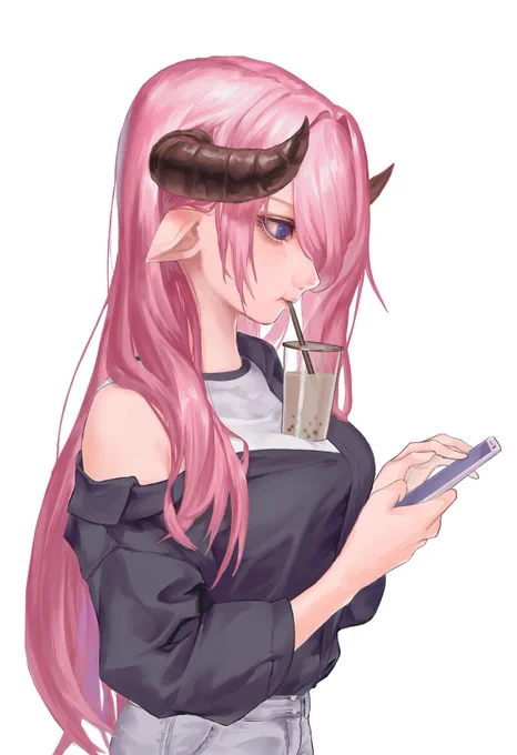 #手放しタピオカ
ナルメア 