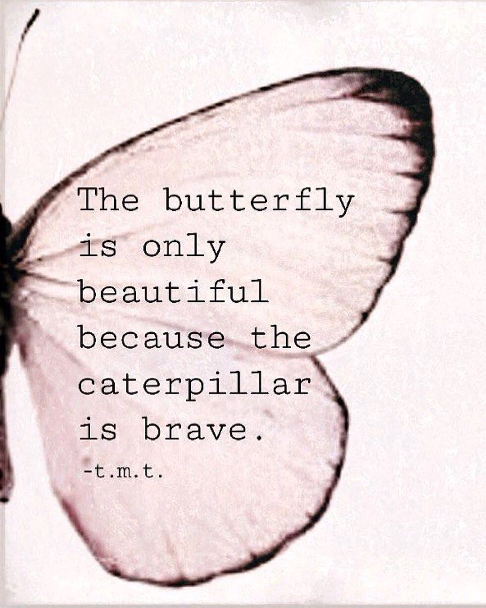 Some Thursday inspiration for you 💓 
.
.
.
.
#Brave #Butterfly #Courage #Risks #Future #SelfLove #SelfCare #Growth #Change #Empower #WomenEmpowerment #SelfLoveThreads #DailyReminder #LoveYourself #LadyinCharge #WeAreQueens #Justdoit #TakeTheRisk #GrowandLearn