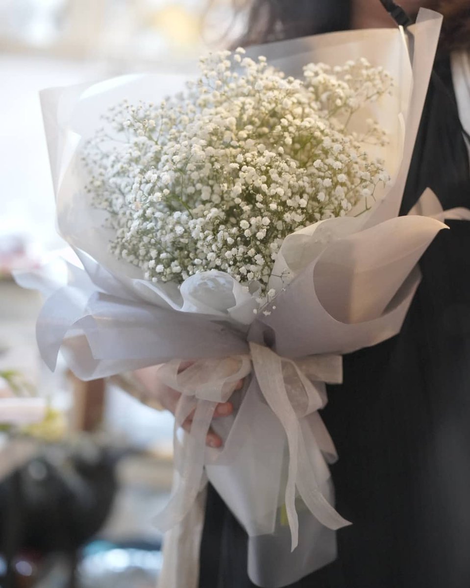 보글보글 안개꽃다발