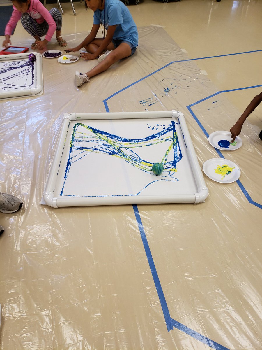 LisaBohaty's tweet photo. Painting with Spheros! So fun! @SummerTech_LPS @ITraudt https://t.co/YJyf0Oa4HX