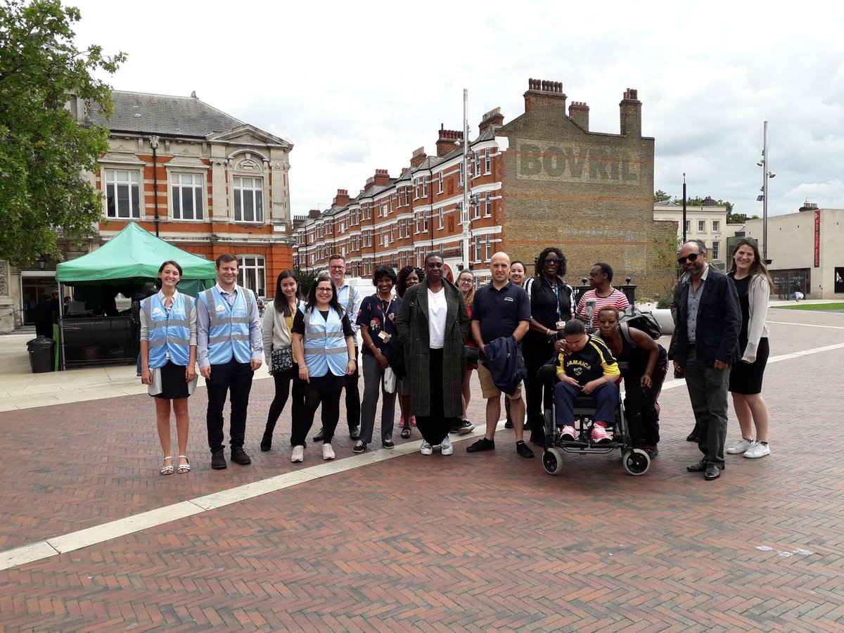 lambeth_council's tweet photo. Thanks to all staff and residents who joined the Sustainability Team today in the clean air walk today, as part of Lambeth Clean Air Week #LCAW19. Great to see so many of you walking together to raise awareness of #airquality and tackle #cleanair.
@cleanairdayuk https://t.co/1bgWbFZQ2o