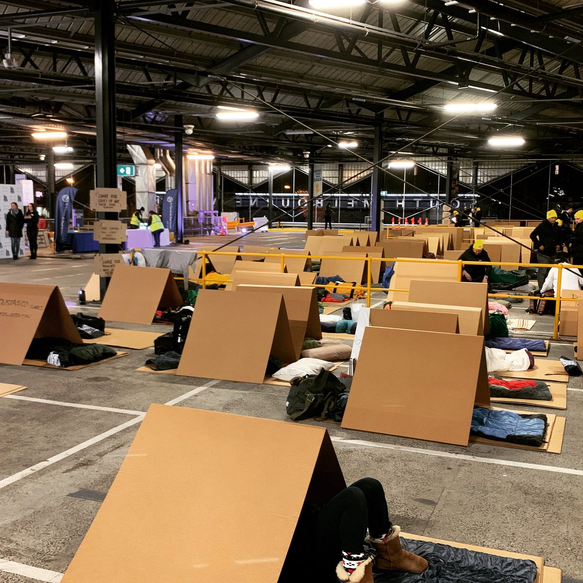 The “village”. In good company for #vinniesceosleepout #leadingwithcompassion