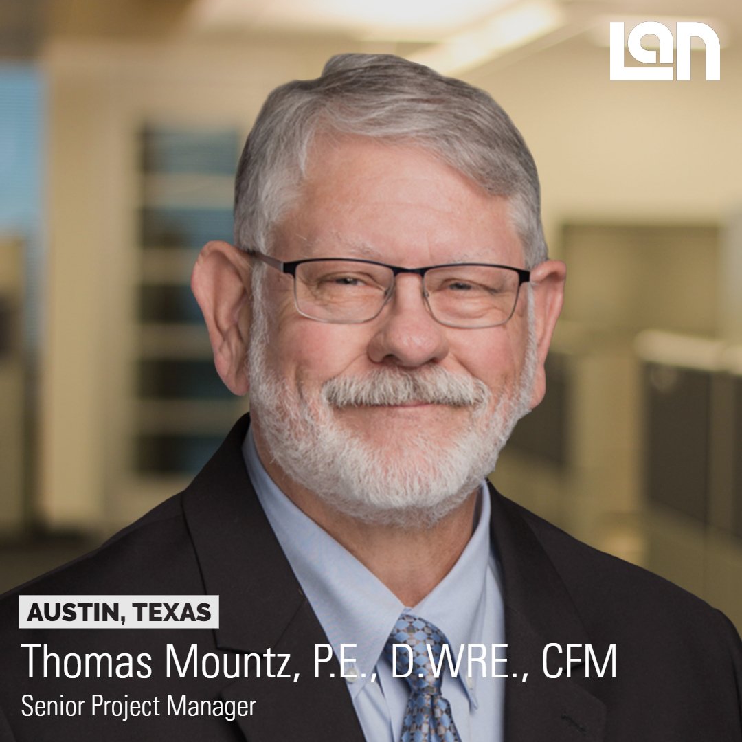 LAN_Engineering's tweet image. Thomas Mountz joins LAN as Senior Project Manager. In this role, Mountz will manage flood control and drainage projects throughout central Texas. #LANengineering #newhire #SeniorProjectManager #civilengineering

Read more about Thomas here: bit.ly/2Kt9Ie2