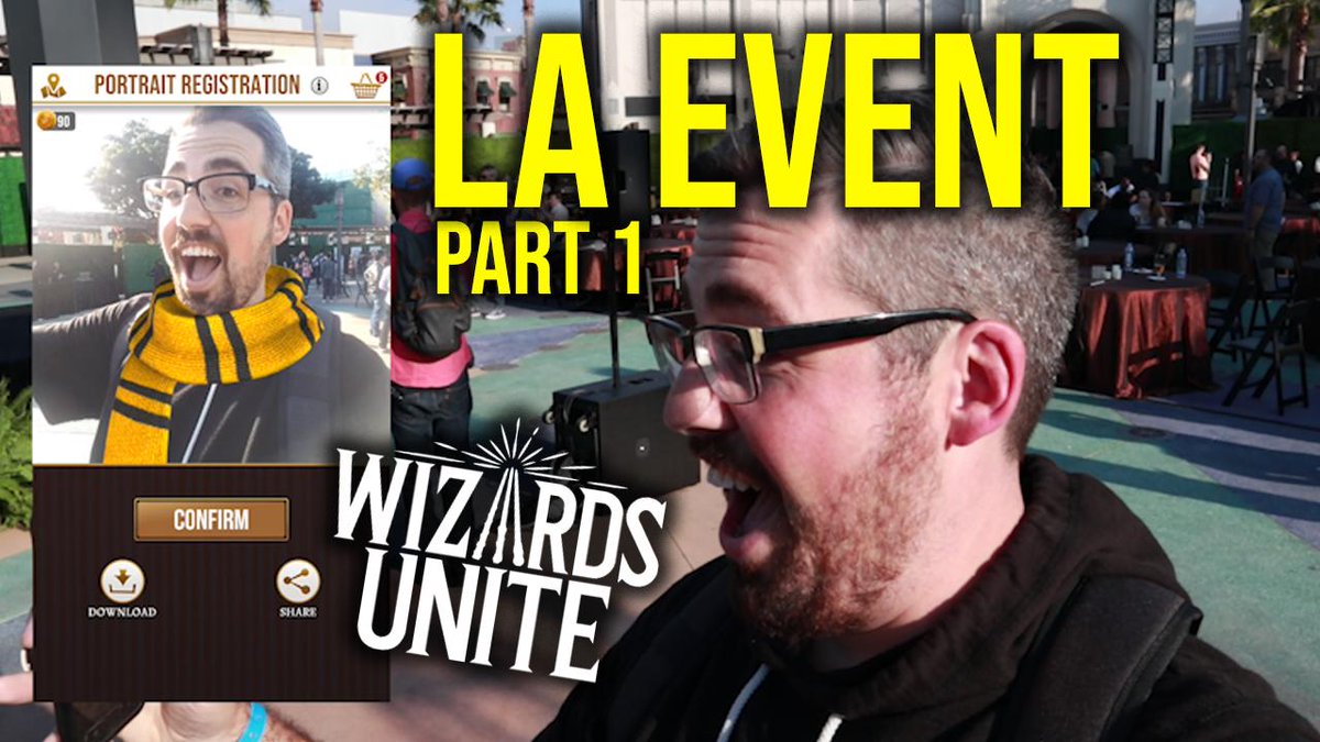 FrigginNerds's tweet photo. ⚡️NEW VIDEO!⚡️
Join Mike as he experiences #WizardsUnite for the first time! Follow him around as he mingles with other #WUtubers and runs into some familiar faces in the Pokemon GO world!
#WBSponsored #EarlyAccessProvidedByWB #WULA
👇👇🎉🎉👇👇
https://t.co/nCox92LCEJ https://t.co/VSl3tuGbr0