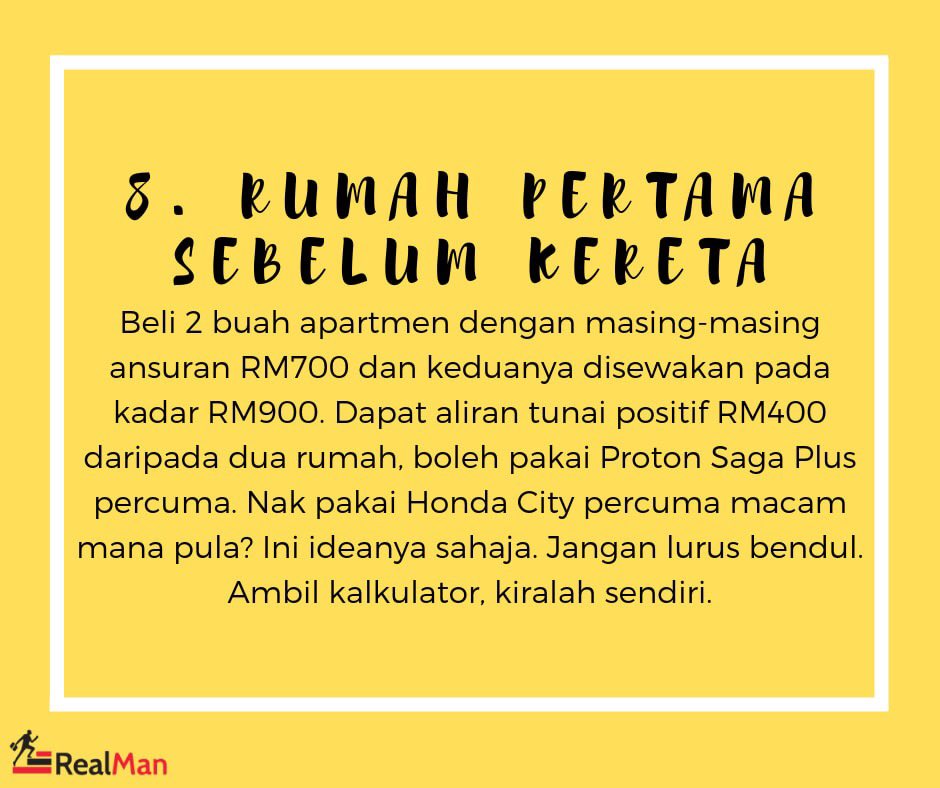 أفيق هزمن On Twitter Tips Beli Rumah Pertama Khas Kepada Newbies Yg Nk Beli Rumah Harap Ini Dapat Membantu Anda Semua Yuk Share