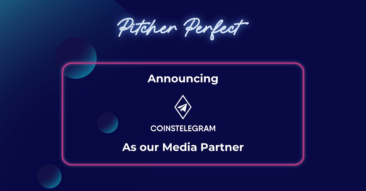 We are glad to announce <a href="/CoinstelegramE/">Coinstelegram En</a> as a Media Partner for Pitcher Perfect Hong Kong. 

#MediaPartner #PitcherPerfect #HongKong