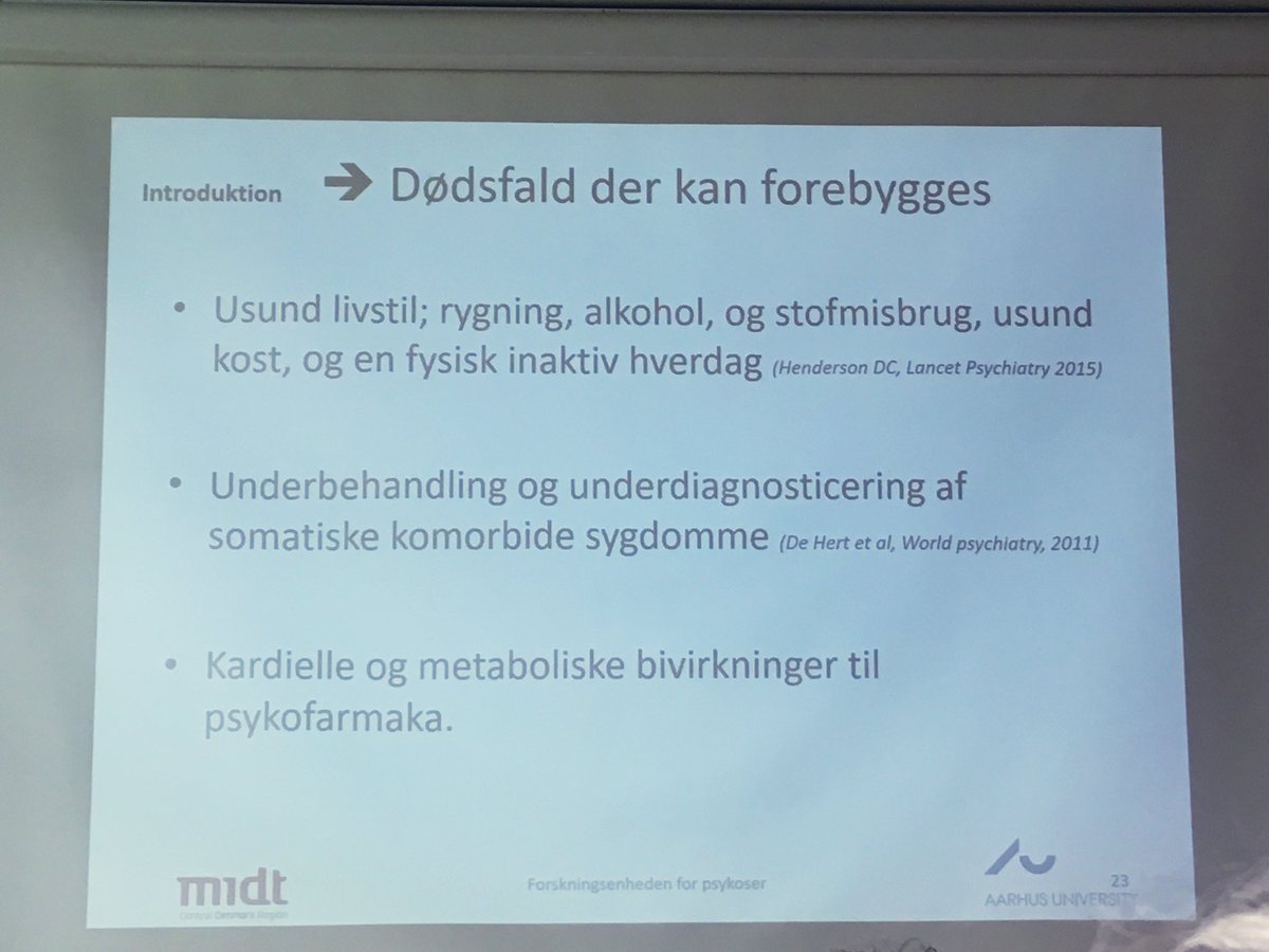 SaraHaurum's tweet photo. Ulighed i sundhed: Patienter med samtidig somatisk og psykisk sygdom dør 15-25 år før deres peers. På tværsektoriel temadag i @RegionH, drøftede vi forebyggelse, opsporing og behandling af somatisk sygdom hos patienter med psykisk sygdom - tak for en god dag! #sundpol #regionh https://t.co/wWWv5dOtVP