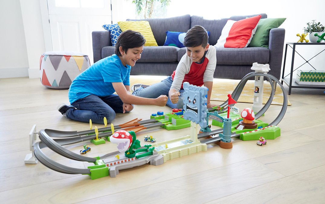 NinEverything's tweet photo. Hot Wheels and Nintendo partner on Mario Kart die-cast vehicles and track sets https://t.co/2SN1w3MI9v https://t.co/OckJJ8vDQz