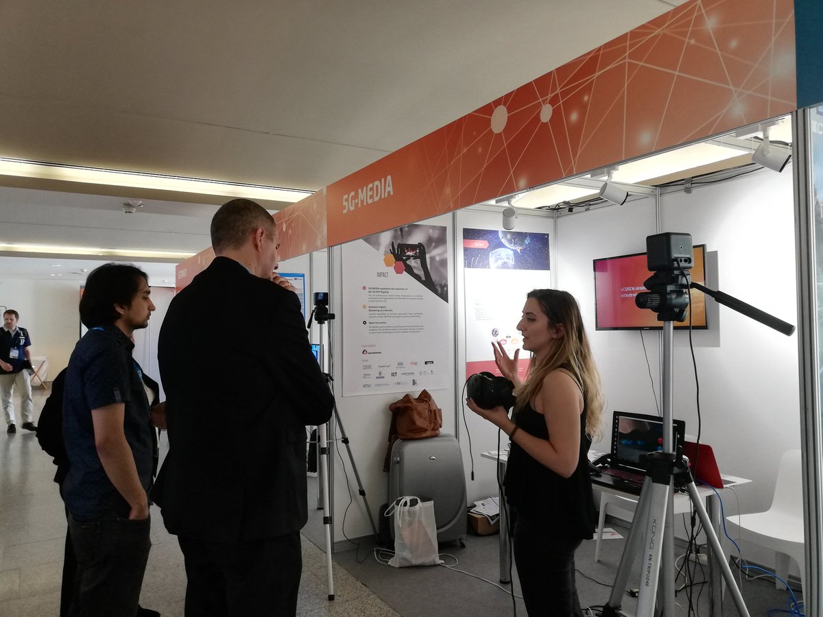 UC1 Immersive applications+Virtual Reality starts at our booth!