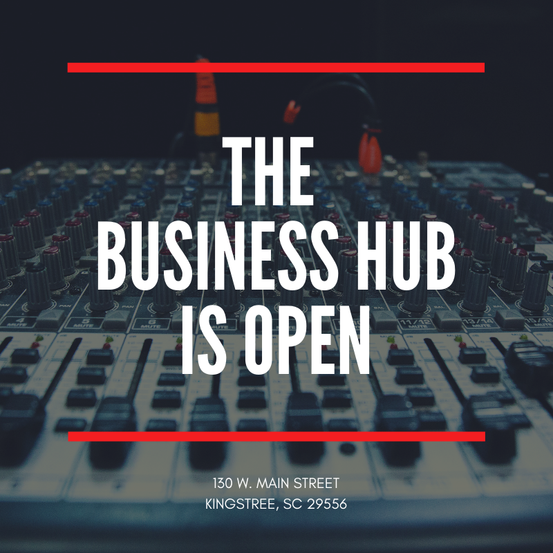 WCDevBoard's tweet photo. That #studio is going to build itself! The Business Hub is open until 3 p.m. #Entrepreneur #BusinessHub #BusinessPlan #EconomicDevelopment #WilliamsburgCounty #WCDevBoard #Progress #Inspiration https://t.co/ueRGMSESdX