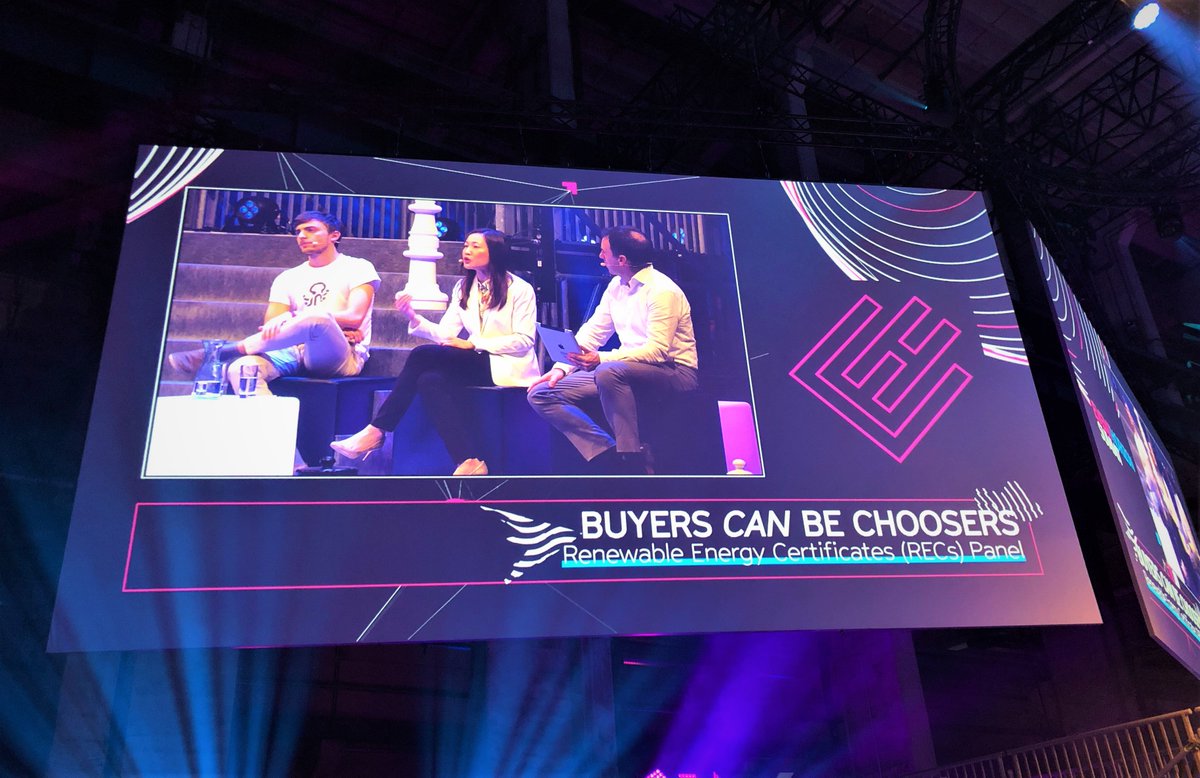 Buyers can be choosers! #Transparency of energy production is key for an ecological commitment. #Blockchain can play a key role in making this accesible to consumers. #EH19