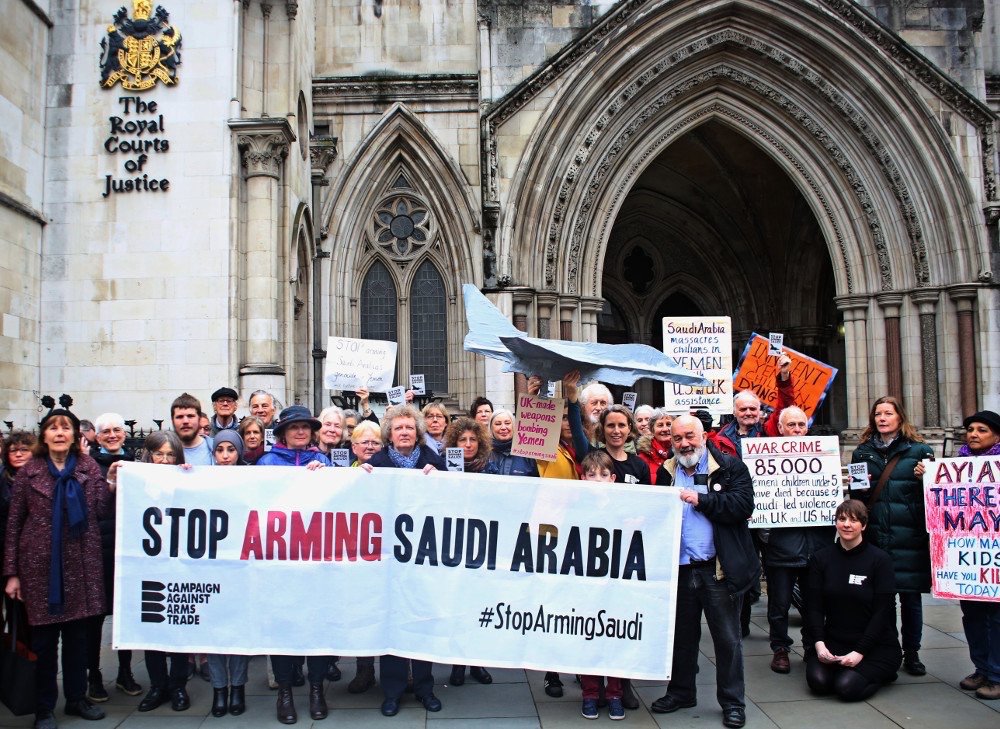 UNAUK's tweet photo. Our statement in response to today's landmark ruling by the Court of Appeal against UK arms sales to Saudi Arabia:

#StopArmingSaudi #YemenCantWait

https://t.co/xnDyQ9YPIB https://t.co/D2u4oD7GZT