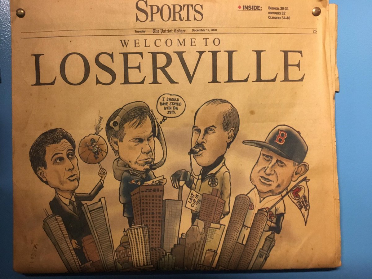 AlpineElevated's tweet image. With almost 3/4 major sports championships this year, Boston has come a long way since December 12th, 2000...