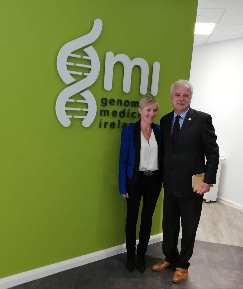Finian_McGrath's tweet image. Thank you Genomics Medicine Ireland for the visit to your campus today in Cherrywood.  @GenomicsMed is leading fantastic research studies across Ireland examining the relationship between genetics, health and disease.