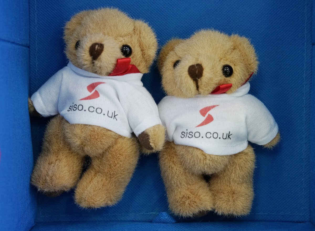 sisosoftware's tweet photo. Looking forward to #SCHOMS19 next Wednesday @bournemouthuni We'll be there with some interesting new hardware and our world famous bears! #equipmentbookingsoftware #inventorymanagement #Bears https://t.co/3NHwH0e6vn