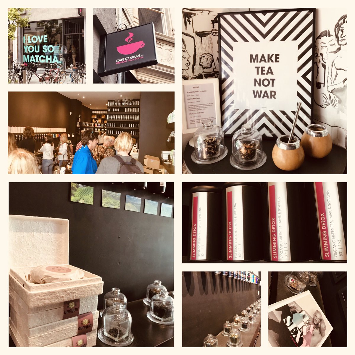 Inspirerend bezoek aan <a href="/CaffeCouture/">CaffèCouture</a> #Antwerpen #teaissexy #teacoach KEN #Iloveyousomatcha #tealovers #tea #AxxentInspirationTour2019