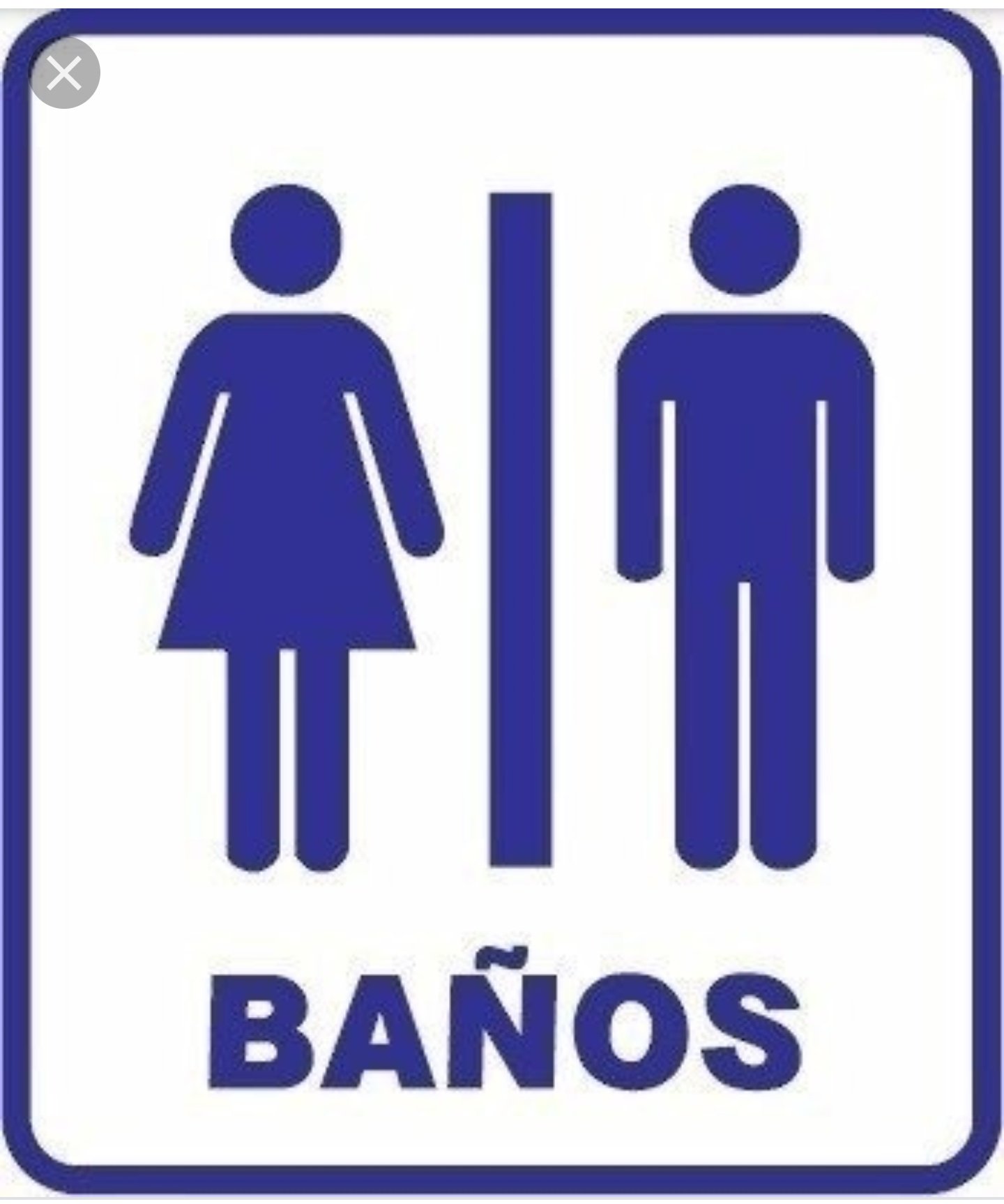 Reinaldo Rangel on Twitter: "@figualespanama Un baño con la señal siguiente les parece inclusiva? Esto es internacional unisex. https://t.co/frvFiqGds8" / Twitter