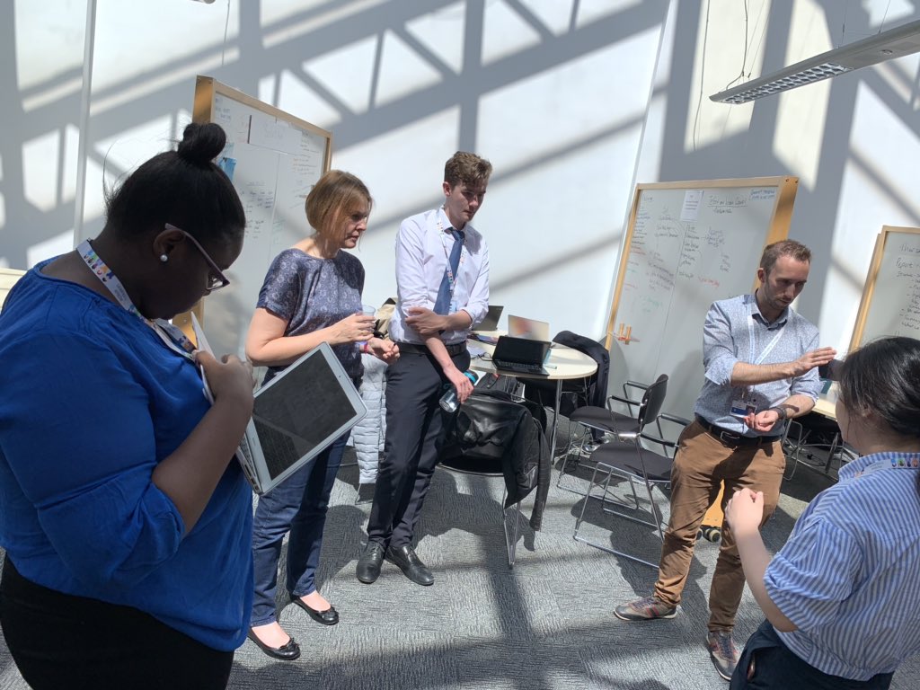 Solutique1's tweet photo. The avengers have assembled!😁Our project is coming together nicely. So excited to present in the @CapgeminiASE tomorrow! @billie_major @UoB_Business  #UoBCCC #avengers https://t.co/3FuepxgGPJ