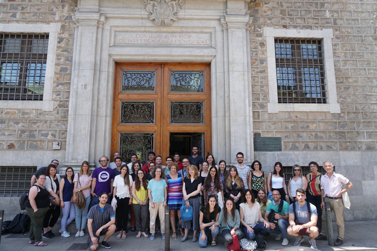 sbu_csic's tweet photo. Today we are celebrating our Annual Scientific Meeting at @CSICCat 
Sharing our research to improve our science @SOMM_alliance @CSIC https://t.co/ztpwkg5c3K