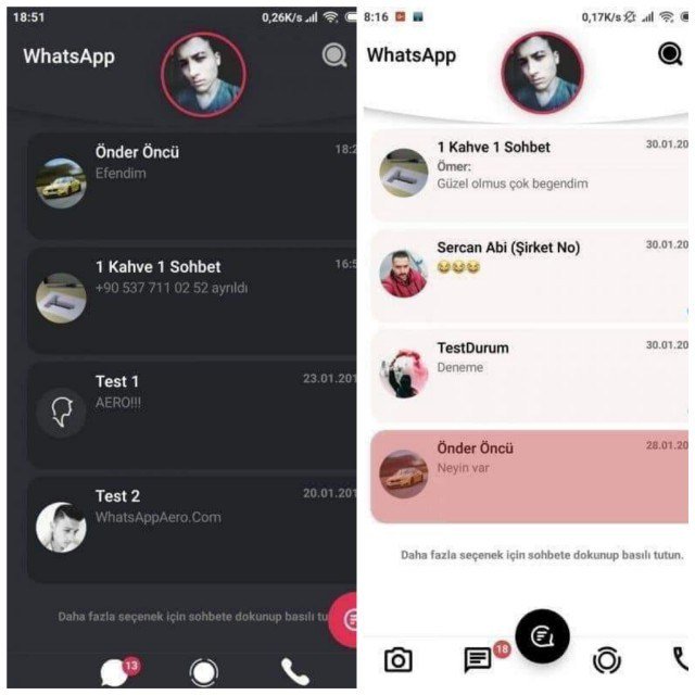 Whatsapp sohbet twitter