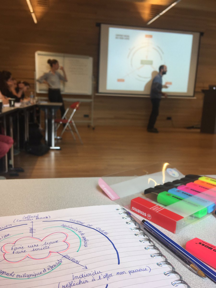 La coopérative des Tiers Lieux anime le premier jour de formation des facilitateurs des #TiersLieux pour le réseau <a href="/FamillesRurales/">Familles Rurales</a> ✍🏼 Les prochaines formations auront lieu sur <a href="/CaenOfficiel/">Ville de Caen</a> pour travailler sur le rôle de l’animateur d’un Tiers Lieux. #innovationday #formation