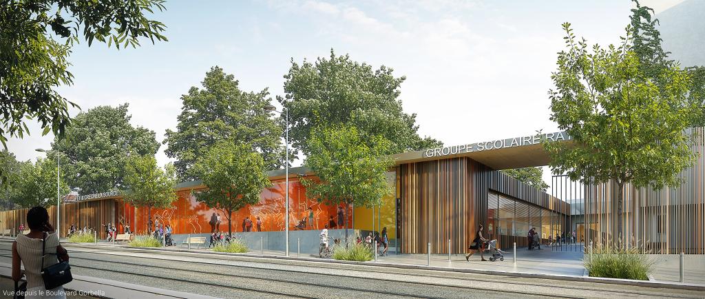 Nice2030_actu's tweet photo. La restructuration-extension du groupe scolaire Le Ray - Gorbella, avec création d'un pôle petite enfance et familles, a été confiée par @VilledeNice aux agences Boyer-Gibaud - Percheron - Assus / JALC architectes.
#Nice06 #NiceNord #teamarchi #RayNice https://t.co/ayqxIHxhkO