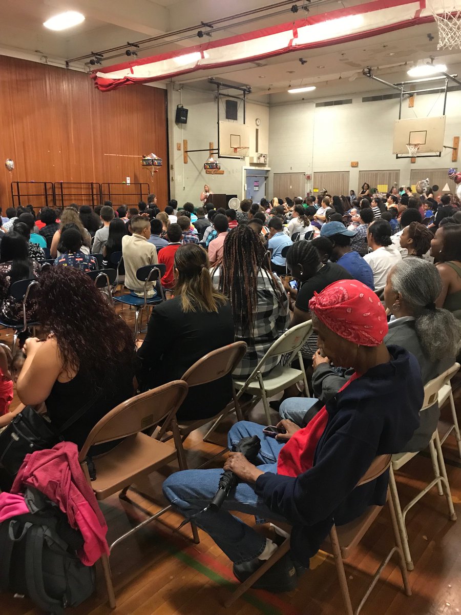 ambevans2's tweet photo. Full house for our 5th grade graduation! We are beyond proud of our wonderful 5th graders. We will miss you. #KingMatters #ElemScsd https://t.co/2RAoDhpoUh