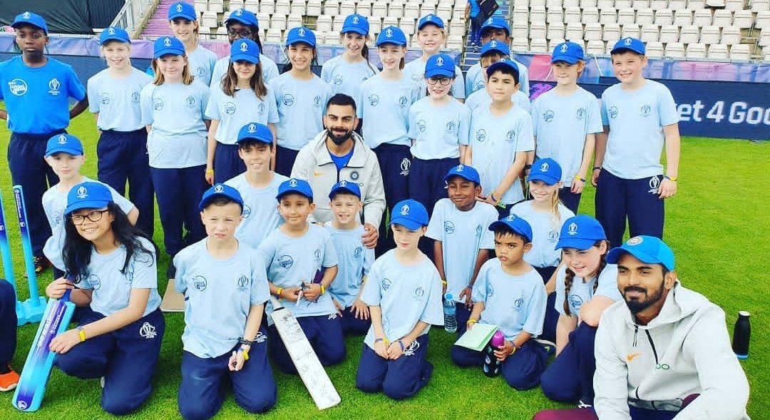 Spending time with kids is an absolute joy and an opportunity to contribute to their journey in some way. Such honesty and commitment in whatever kids do. So much to learn as well and the biggest  learning is to Never forget the joy of playing this great game. 😇😇