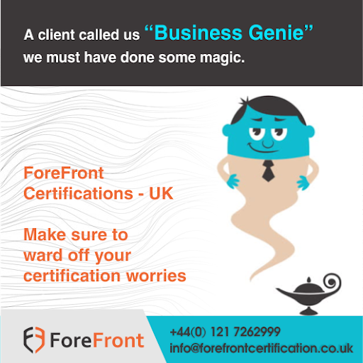 ForefontC's tweet photo. #ForeFront_Certification_UK is a Leading Certification and Improvement Company in Birmingham (UK). 
#Audit_Management
#Compliance_Management
#Defect_Tracking
#Document_Management
#Feedback_Tracking
#Incident_Management
Reach us +44(0) 121 7262999
info@forefrontcertification.co.uk https://t.co/rZTCVWIKDv