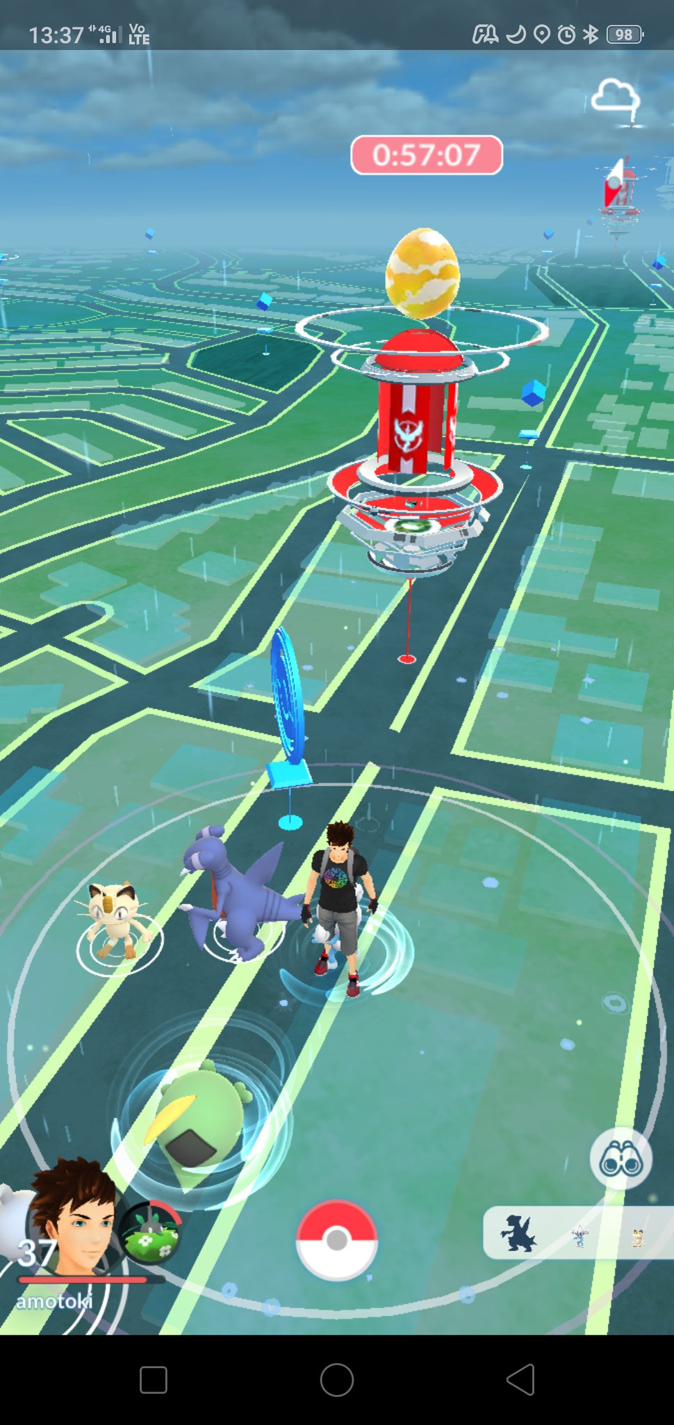 Akihiro Motoki 野生のガバイトに初めて遭遇 ジムで初めてガブリアス見かけた そろそろフカマル進化させるかな Pokemongo ポケモンgo T Co Tpyflztba5 Twitter