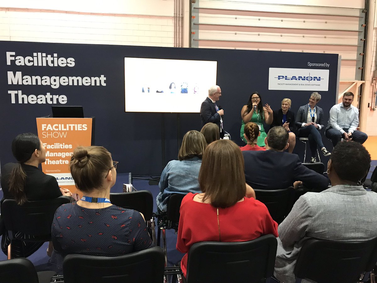 Facilities_Show's tweet image. PANEL: #diversity and #inclusion in the workplace with a fantastic lineup from @RICSnews @wyggroup @CBRE_UK @LochAssociates @ParetoFM 🌿🔆