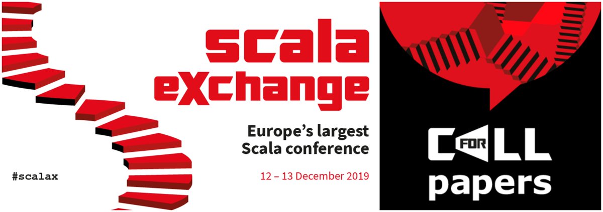 skillsmatter's tweet photo. If you've got a #Scala based talk featuring topics on #ApacheKafta, #Spark and #Taglessfinal, we want to hear it! #callforpapers
Submit your proposal for #scalax 2019 by June 23rd here: https://t.co/x6Cb4NhTcN @CallbackWomen @scala_lang #CFP https://t.co/vIyH9W76tt