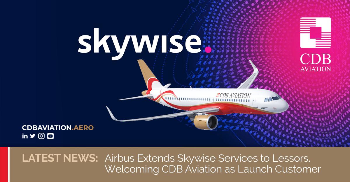 CDBAviation's tweet photo. @Airbus has extended #Skywise Services to the #aviation #leasing community in an effort to boost efficiencies in #aircraft transitions and announced @CDBAviation as #launchcustomer https://t.co/o0Qxq06mSj #ParisAirShow #PAS19 #aircraftleasing https://t.co/RKGpSPrVJJ