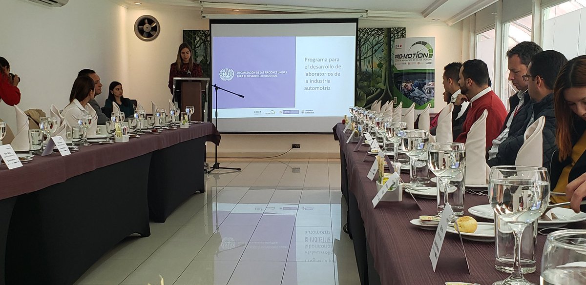 <a href="/Col_Productiva/">Colombia Productiva</a> <a href="/KOICACOLOMBIA/">KOICA Colombia</a> <a href="/MincomercioCo/">MinComercio Colombia</a> <a href="/ONUDIColombia/">ONUDI en Colombia</a> #AEstaHora en el lanzamiento de Programa Nacional de Laboratorios para la #IndustriaAutomotriz en dónde laboratorios de 10 empresas adoptarán las mejores prácticas globales de laboratorio #ISO17025