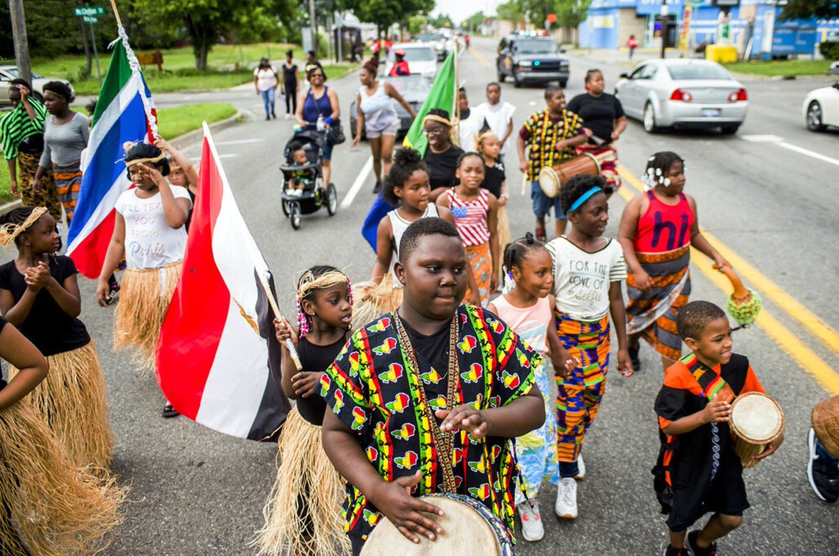 GullahProject's tweet image. Juneteenth is an American holiday established June 19, 1865 in Texas celebrating the abolition of slavery. Yesterday, communities around the world including the Lowcountry celebrated in unity to recognize this empowering testimony of Black community. (photo by Jake May)