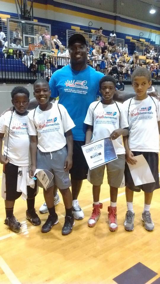 tl_GA_Lady's tweet photo. @CallahanKamryn
@ronnie23brown
#ThrowbackCamp
All these young fellas are probably taller than you now ๐คฃ ๐ https://t.co/RKqzSFSVM1