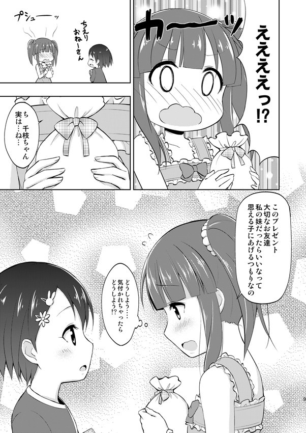 千枝ちゃんと智絵里ちゃんがお互いの誕生日プレゼントを買いに行くお話(2/2) 