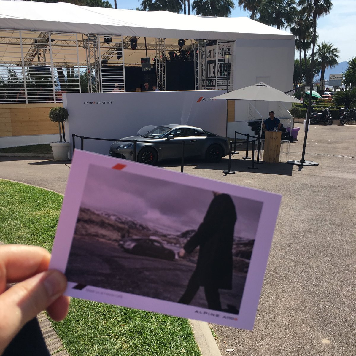 Meet us at #HavasCafe ⁦@alpine_cars⁩ #DriveOnTheCroisette ⁦@HavasParis⁩