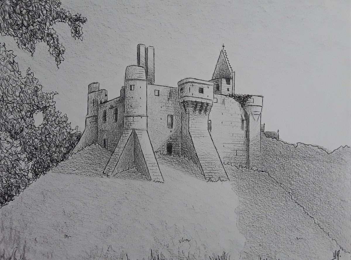 chateaux_le's tweet photo. 49ème Château de France
Château de Plessis-Macé
Stylo + Crayon
Par Yann Messence 

@bernstephane @secretshistoire @fond_patrimoine 
#patrimoine #france #loire #château #yannmessence https://t.co/S7Gp4ZK8gE