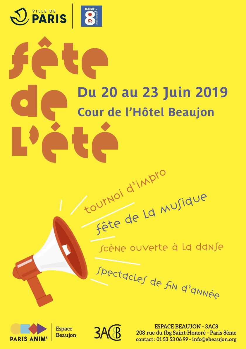 Espace Beaujon tweet media