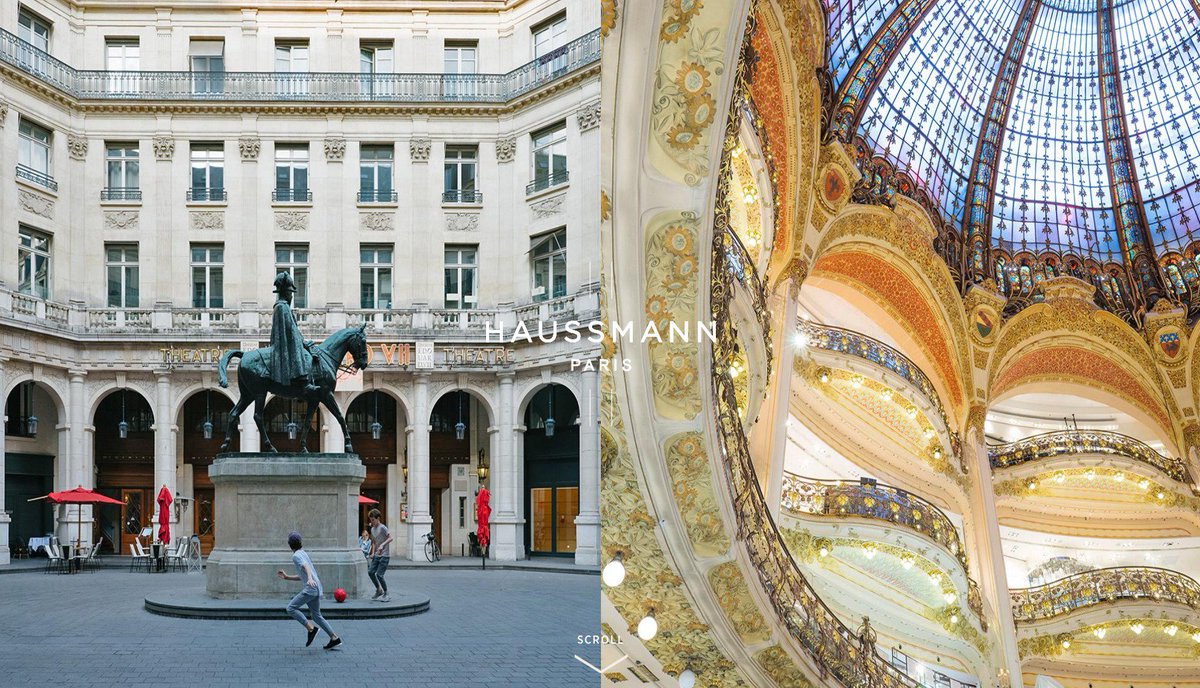 Afin de poursuivre sa mission de valorisation et de rayonnement de son quartier, le Comité Haussmann Paris, dont font partie les @Galeries_Laf, lance son propre site internet 👉haussmannparis.com #haussmannparis