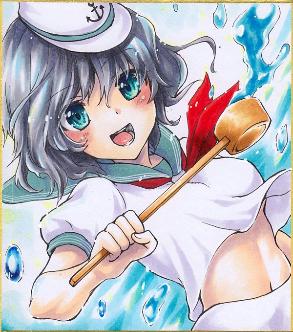 キャプテン!!
#深夜の真剣お絵描き60分一本勝負
#村紗水蜜 #ムラサ 