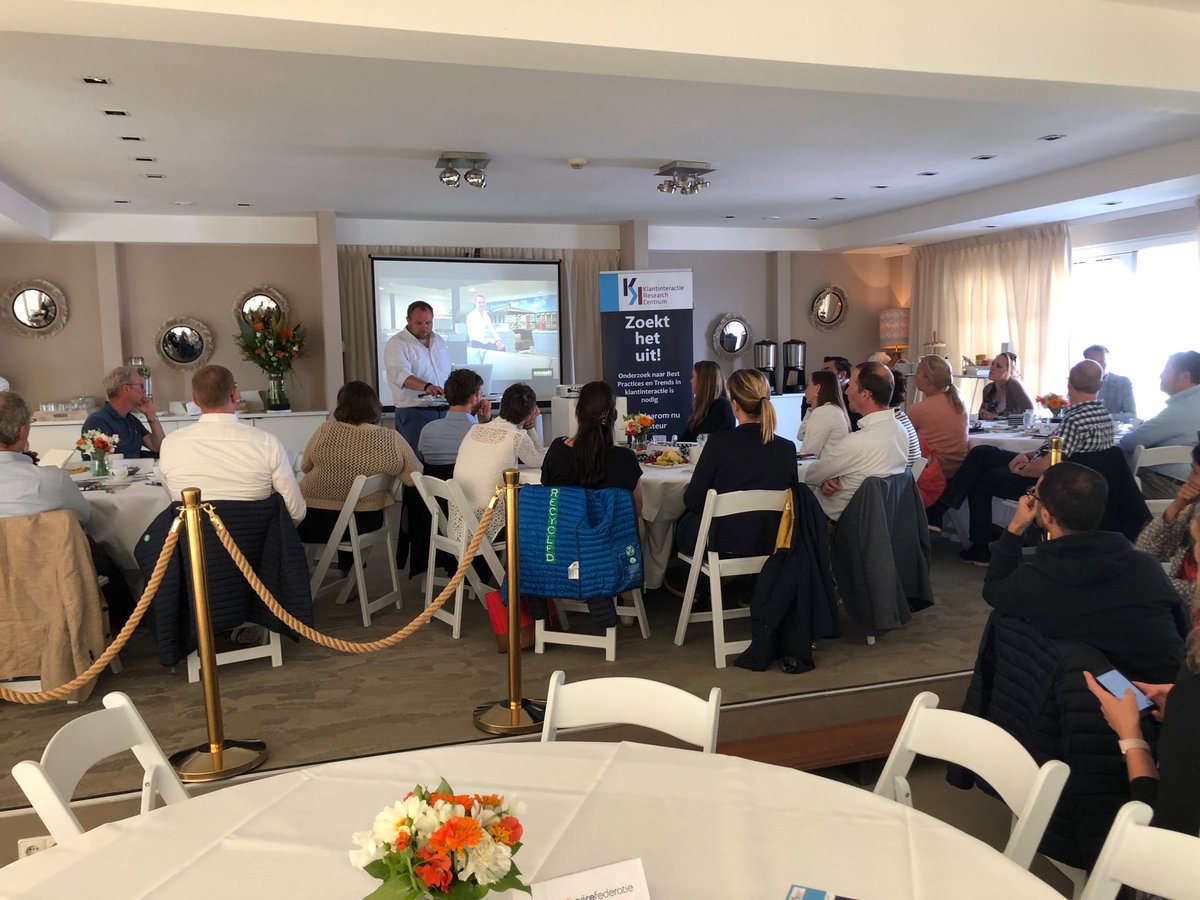 Interessante sessie van <a href="/tomwebbink/">Tom Webbink</a> van Kees Smit Tuinmeubelen tijdens het #KIRC #cxtrendevent