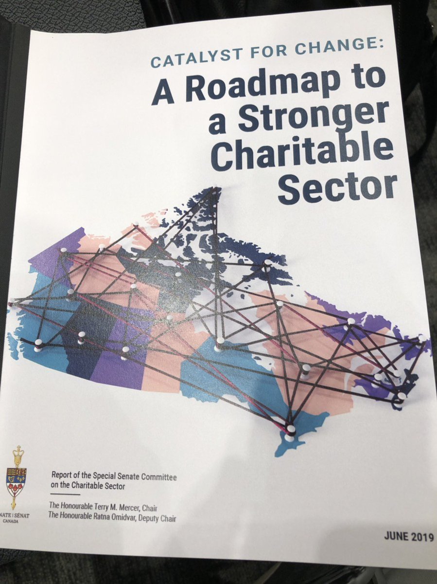 On the Hill - We are at the press conference for the release of the report about the #CharitableSector. More to come! #SenCA #CSSB #cdnpoli